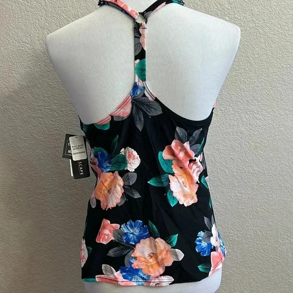 Island Escape Floral Tankini - Picture 3 of 5